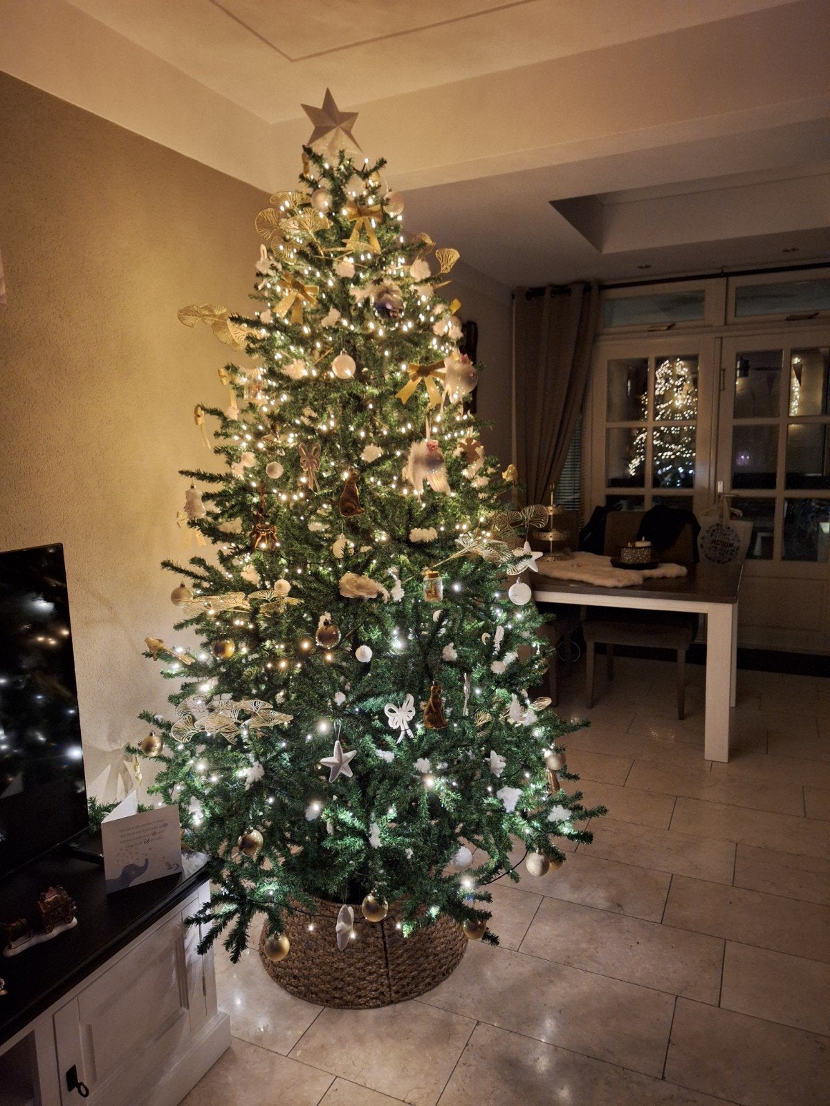 Mooie kerstboom te koop, Diversen, Kerst, Ophalen, Gebruikt