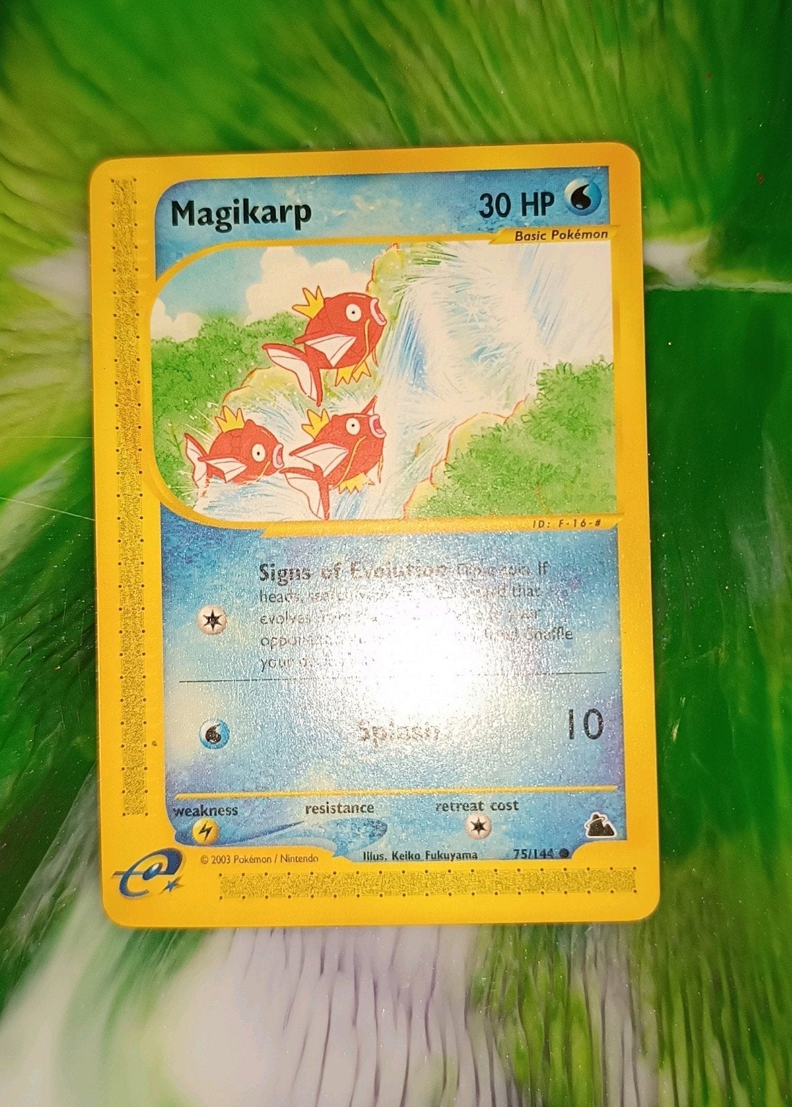Magikarp #75   Skyridge, Hobby en Vrije tijd, Ophalen of Verzenden, Zo goed als nieuw, Losse kaart, Foil
