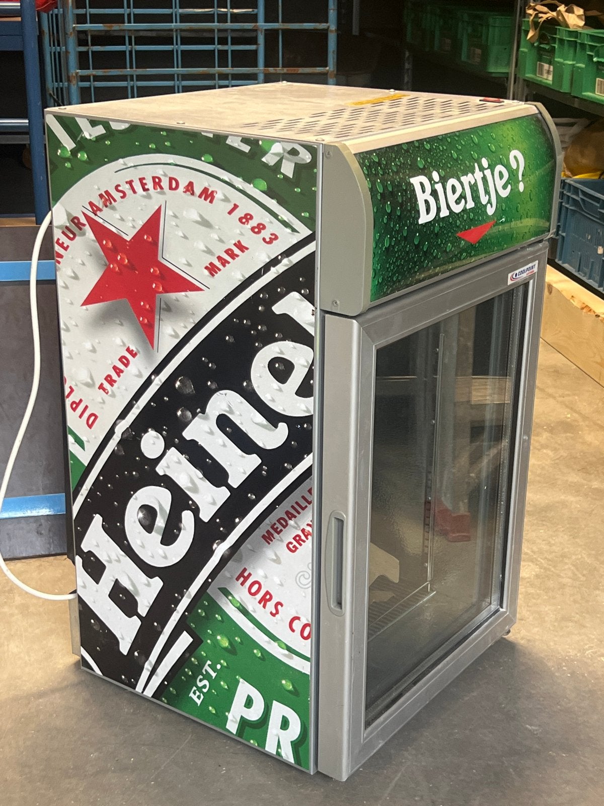 Heineken Bierkoelkast - Compact en Stijlvol, Ophalen of Verzenden, Minder dan 75 liter, Zonder vriesvak, Gebruikt