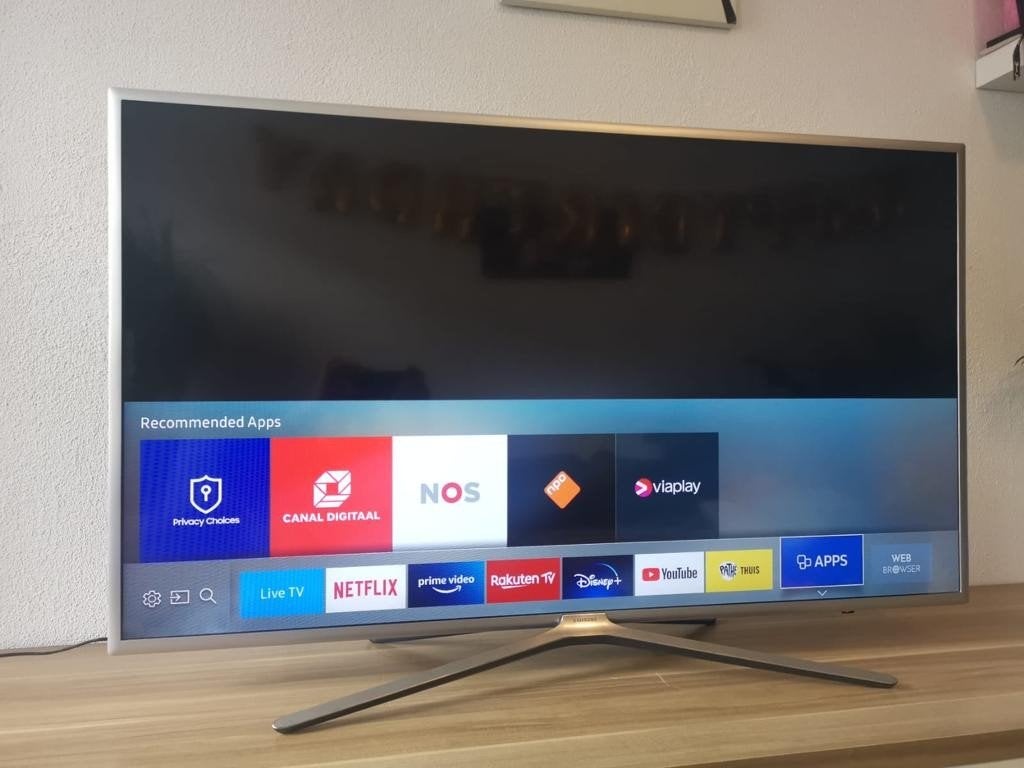 Samsung Smart Tv 40Inch 102cm Wifi YouTube Netflix app store, 50 Hz, Ophalen of Verzenden, Zo goed als nieuw, Samsung