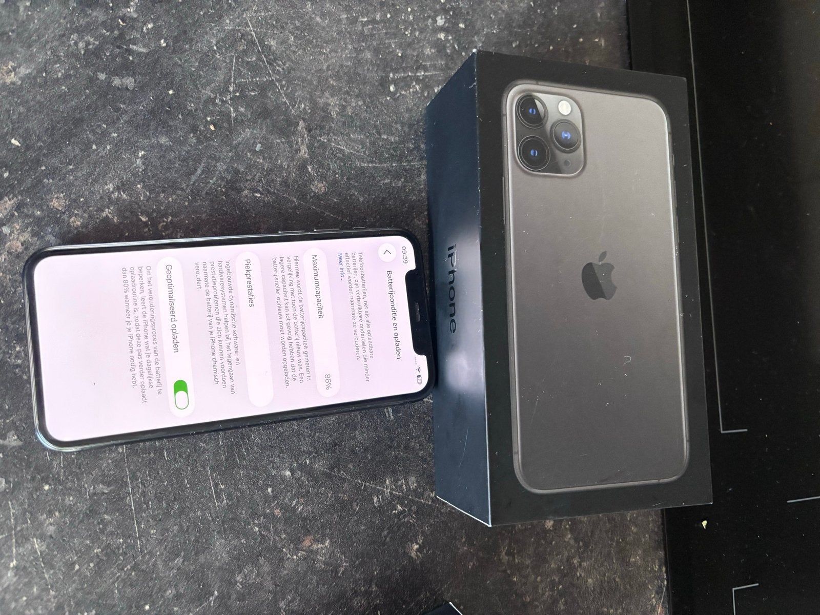 iPhone 11 Pro 64 gb Spacegrijs - Zo goed als nieuw, 86 %, Ophalen of Verzenden, Zo goed als nieuw, Zonder simlock
