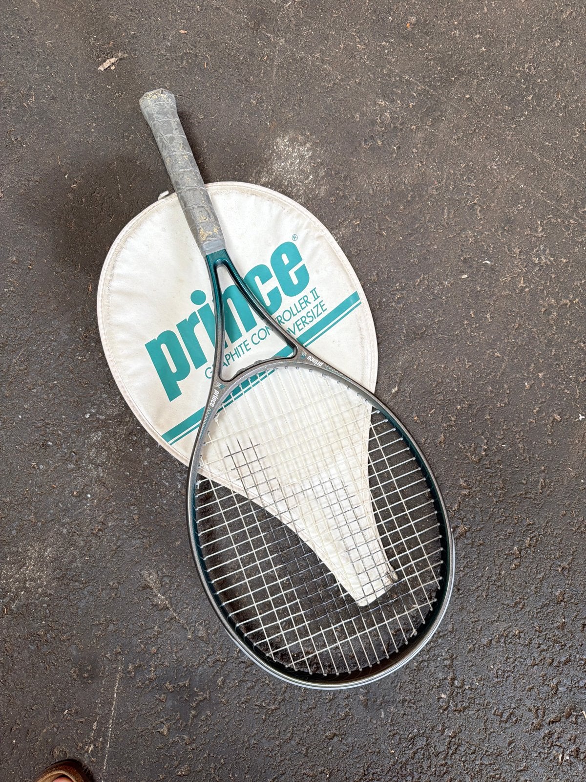 Prince Graphite Controller II Oversize Tennisracket, Ophalen, Gebruikt, Racket, Prince