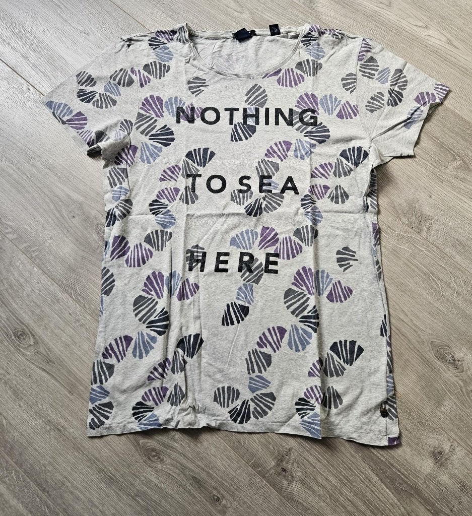 shirt Scotch & Soda, Maat 56/58 (XL), Ophalen of Verzenden, Grijs, Gedragen
