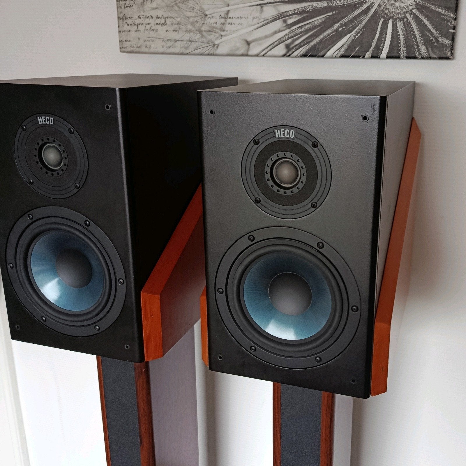 Heco Mythos 300 Boekenplank Luidsprekers, Basreflex, Zo goed als nieuw, 60 tot 120 watt, Boekenplank luidspreker