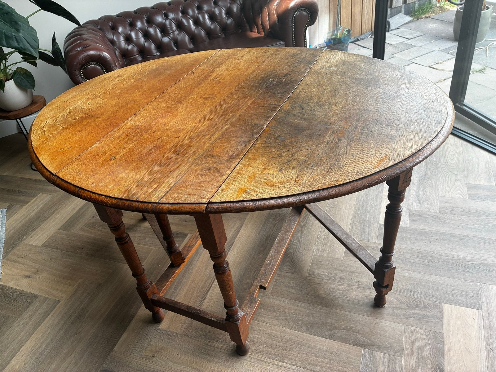 Antieke Hangoortafel - Klassiek en Functioneel, Antiek en Kunst, Antiek | Meubels | Tafels, Ophalen
