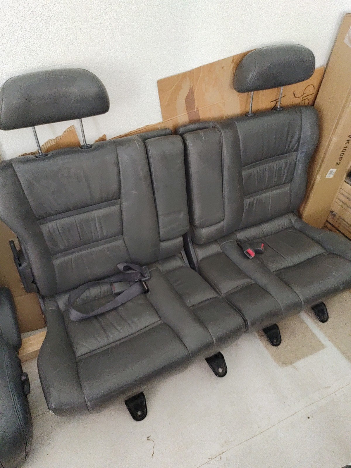 Toyota Land Cruiser Lederen Interieur - stoelen & Achterb, Ophalen, Gebruikt, Toyota