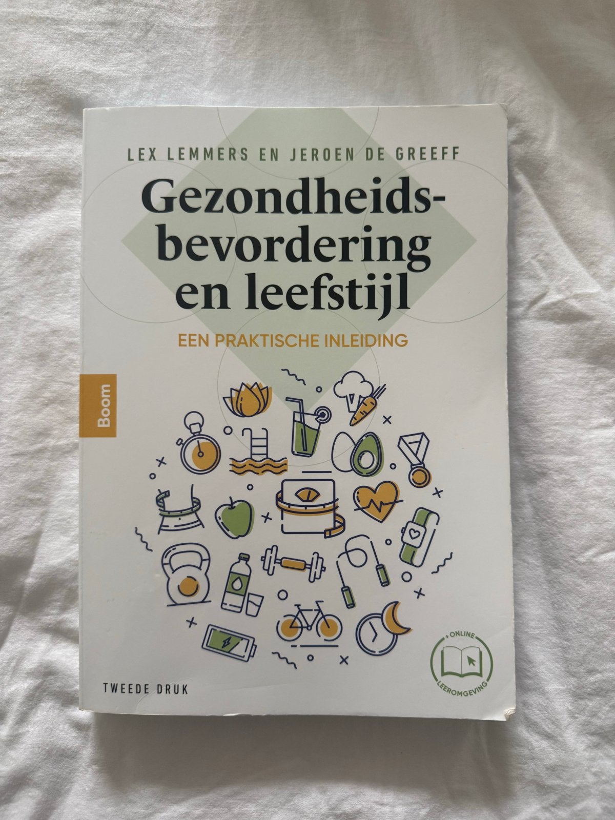 Lex Lemmers - Gezondheidsbevordering en leefstijl, Boeken, Lex Lemmers; Jeroen de Greeff, Ophalen of Verzenden, Zo goed als nieuw