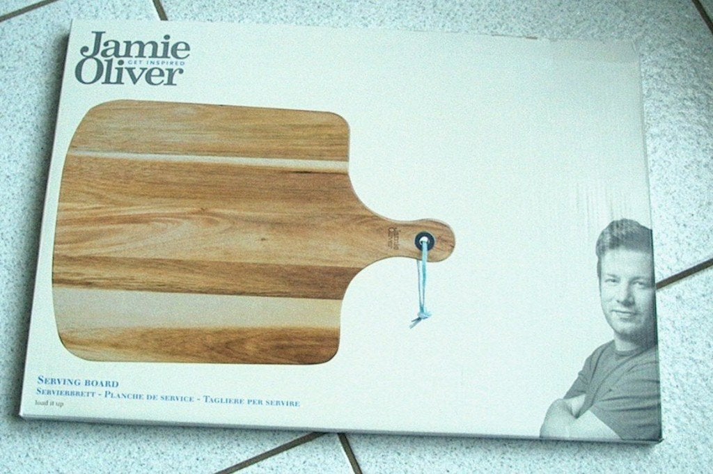 NIEUW Jamie Oliver acasiahout serveerplank 44 x 29 cm, Huis en Inrichting, Keuken | Keukenbenodigdheden, Snij-/serveerplank, Ophalen
