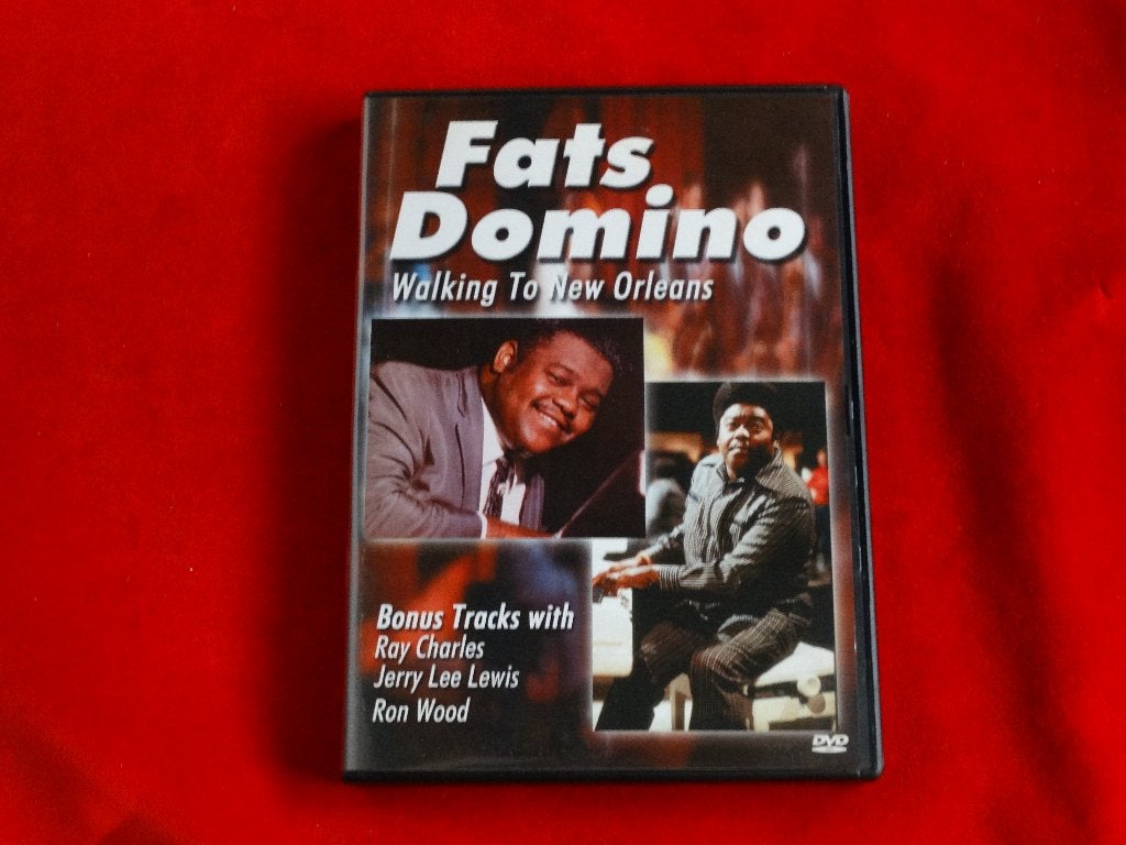 Muziek dvd,fats domino. Walking to new orleans. Krasvrij,, Cd's en Dvd's, Alle leeftijden, Ophalen, Zo goed als nieuw