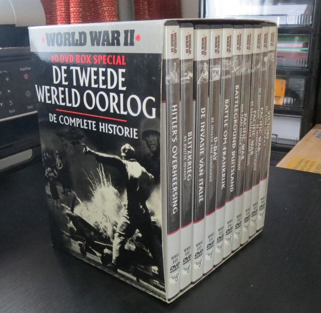 De Tweede Wereldoorlog  De complete serie 10 DVD box, Cd's en Dvd's, Ophalen of Verzenden, Gebruikt, Overige genres