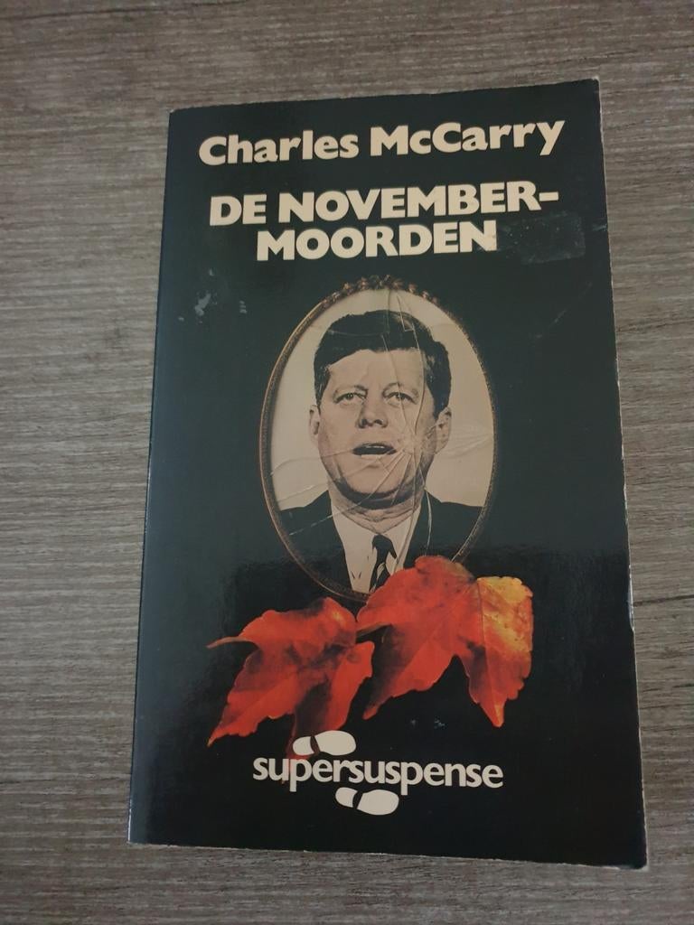 Charles McCarry - De November-Moorden (Supersuspense), Ophalen of Verzenden, Gelezen, Charles McCarry