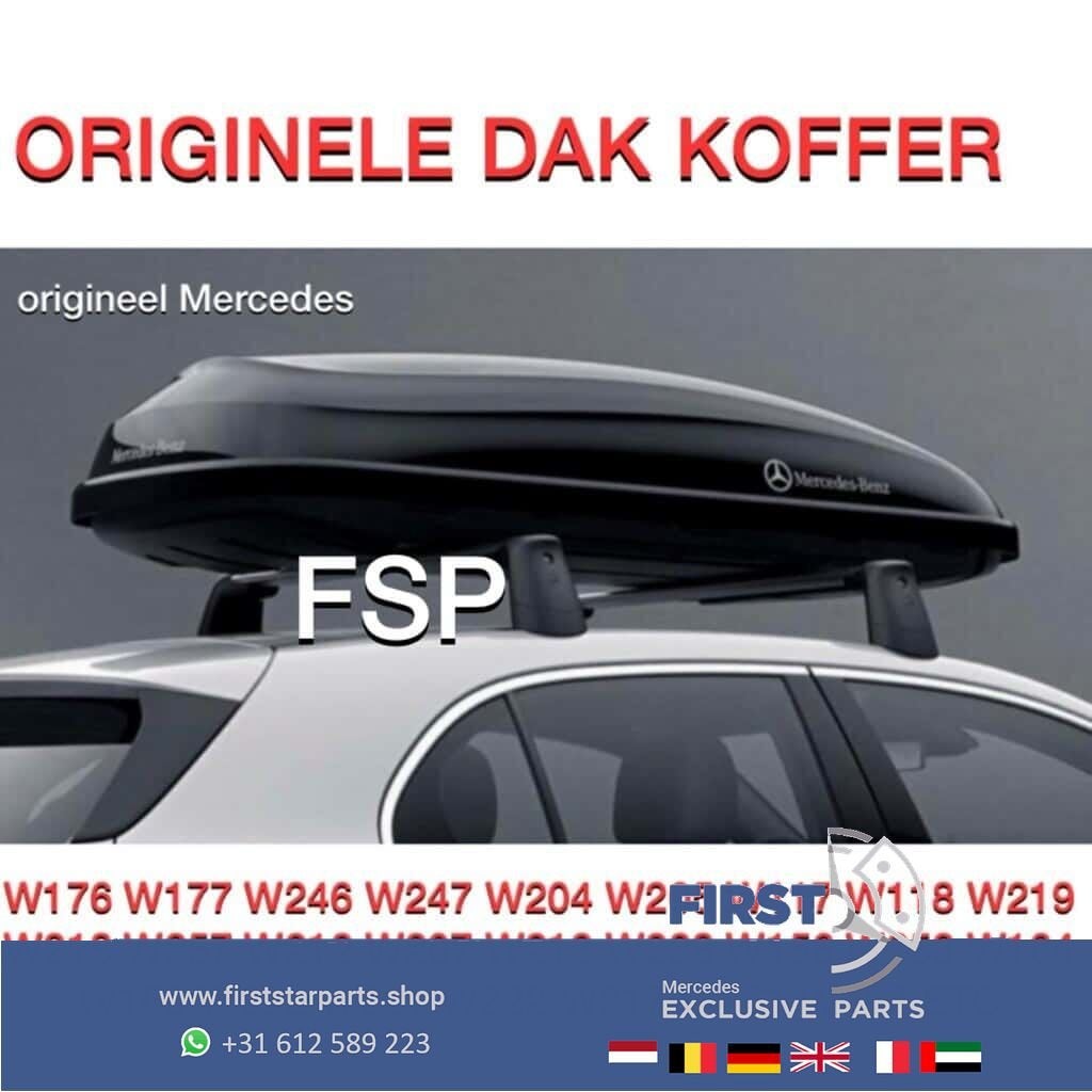 A0008400300 Mercedes SKIBOX DAKKOFFER ORIGINEEL A B C CLA CL, Gebruikt, -, -, Ophalen of Verzenden
