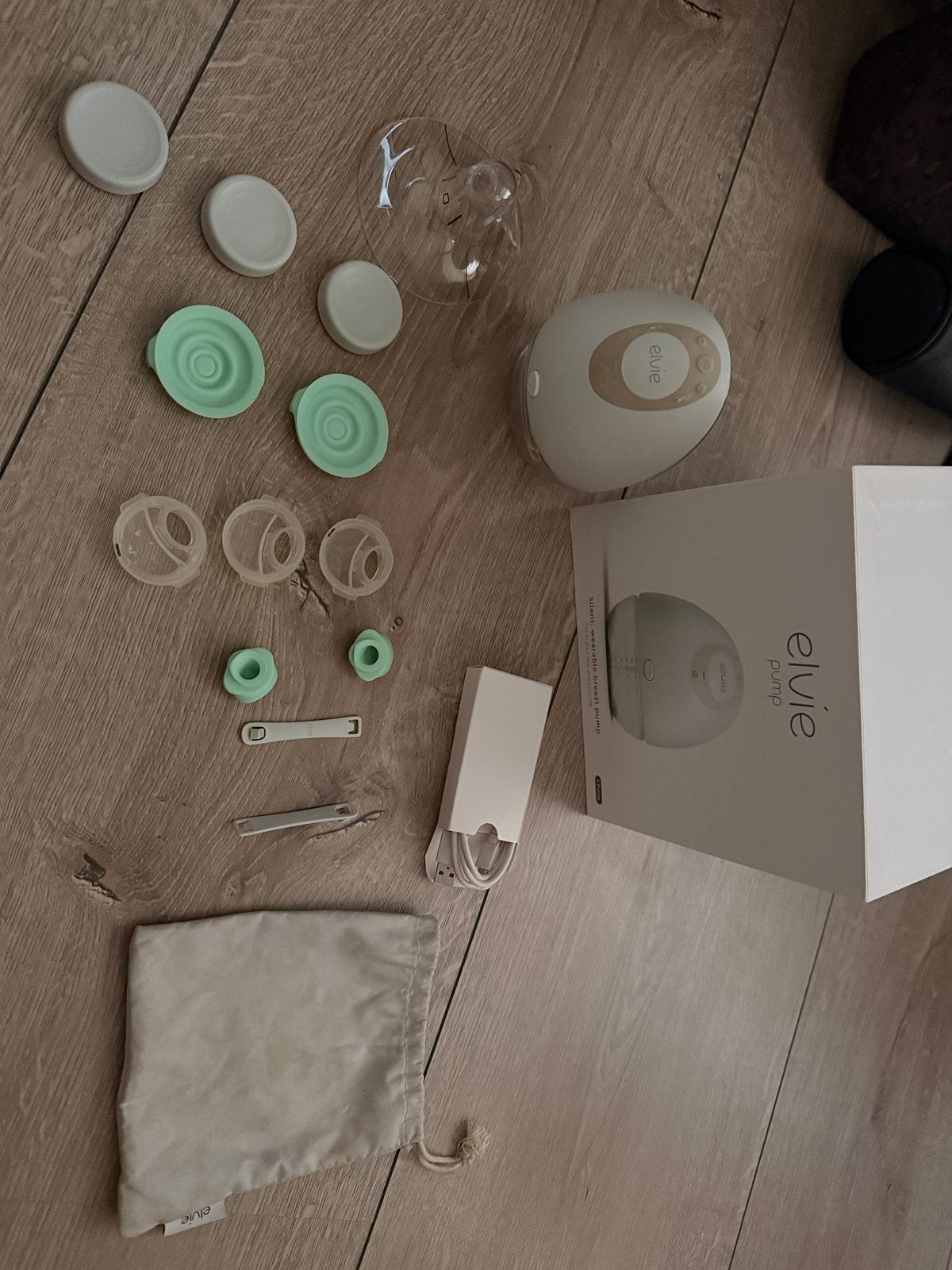 Elvie Pump enkele borstkolf - Gebruikt, goede staat, Kinderen en Baby's, Babyvoeding en Toebehoren, Gebruikt, Borstkolf, Ophalen of Verzenden