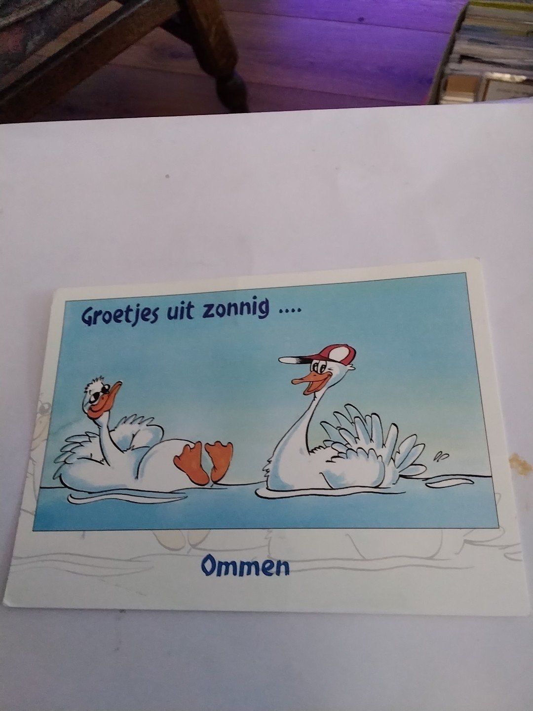 Ansichtkaart Groetjes uit zonnig Ommen -, Verzamelen, Ophalen of Verzenden