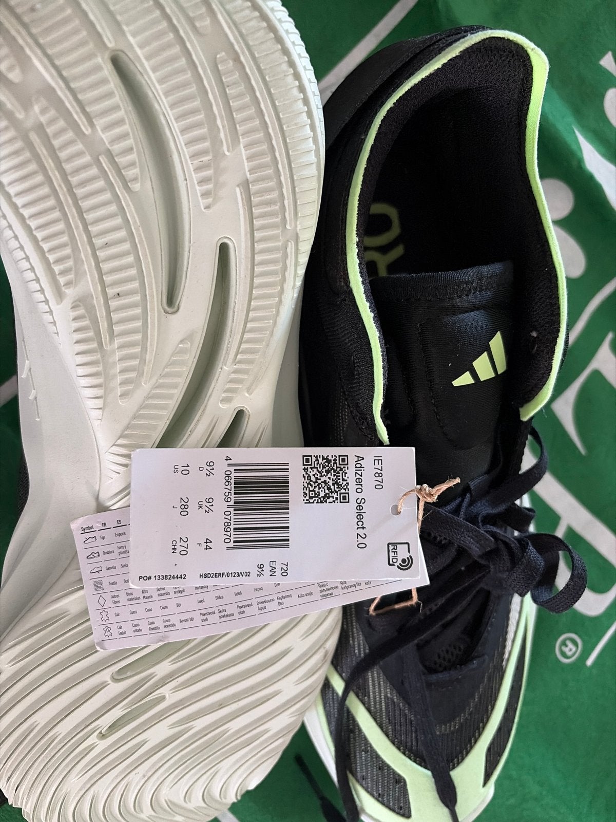 Adidas Adizero Select 2.0 Hardloopschoenen - Nieuw, Ophalen, Nieuw, Zwart, Sneakers of Gympen