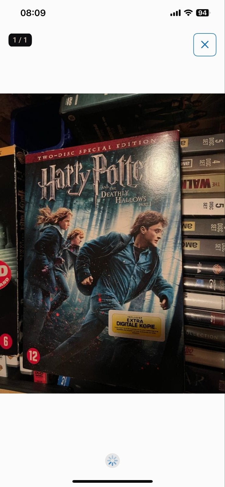 Harry Potter and the Deathly Hallows Part 1 - Special Editio, Speciale editie, Nederlands, Fantasy, Ophalen of Verzenden