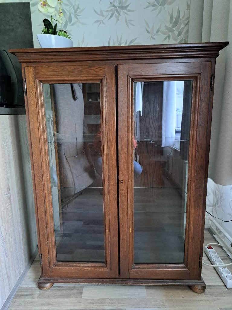 Vitrine kastje, Ophalen, Gebruikt, Klassiek, Overige houtsoorten