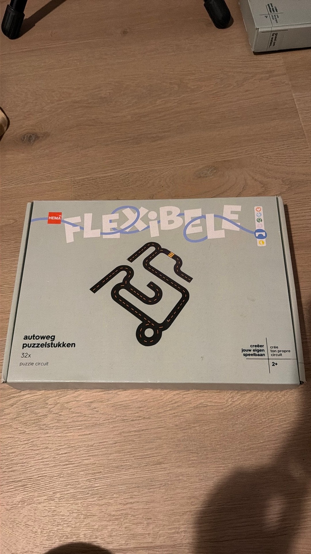 2x hema flexibele autobaan, Ophalen, Zo goed als nieuw