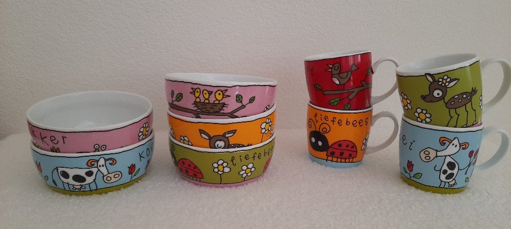 Servies van Babette, Verzenden, Overige stijlen