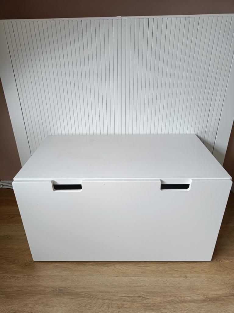 IKEA kist/bankje wit, Ophalen, Gebruikt, 50 tot 100 cm, 75 tot 100 cm