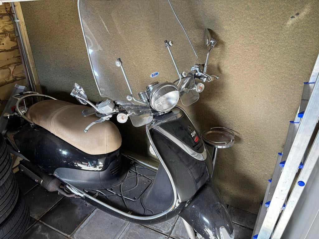 Sym Allo scooter, Ophalen, Gebruikt