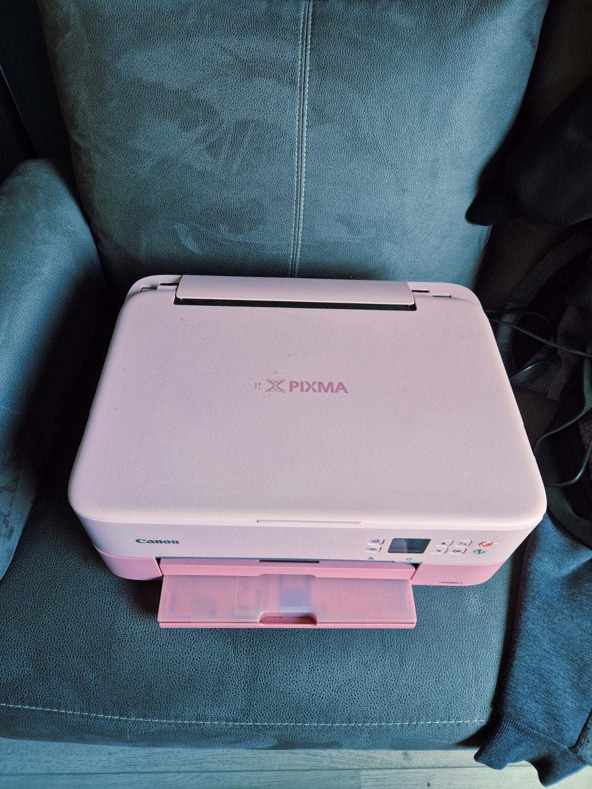 Canon pixma printer roze TS5352A, Computers en Software, Printers, Ophalen, Gebruikt, Scannen, All-in-one