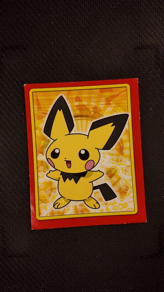 pichu 1  sticker | Pokemon kaart, Hobby en Vrije tijd, Ophalen, Losse kaart