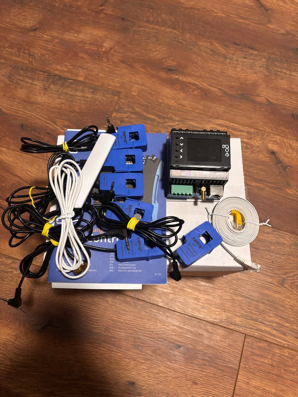 Go-e Controller met stroomtangen, Ophalen of Verzenden, Zo goed als nieuw, Overige merken, Overige typen
