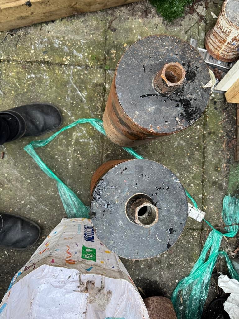 Te koop aangeboden twee  diamantboren, Ophalen of Verzenden, Boormachine