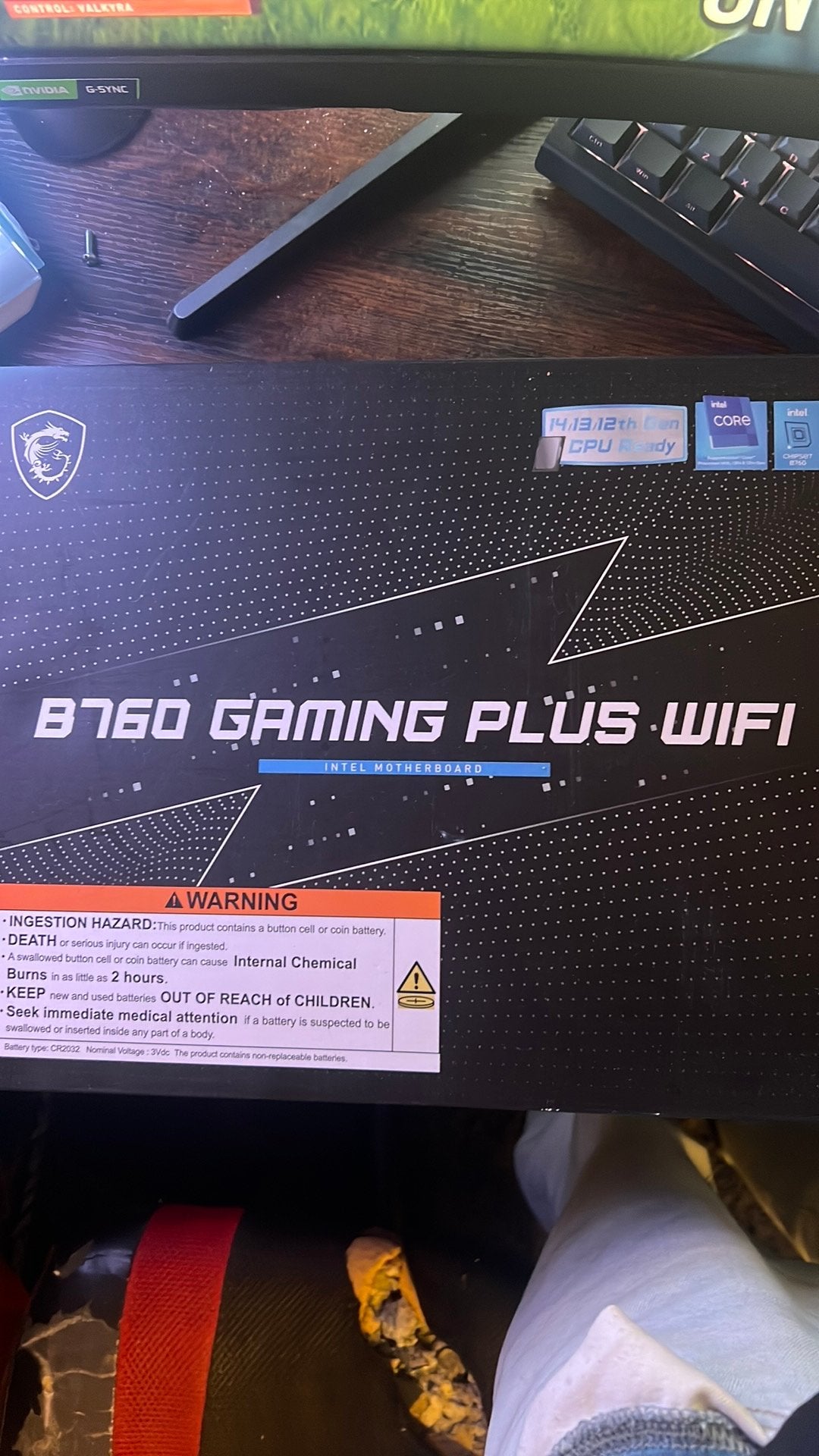 b750 gaming plus wifi msi, Ophalen, Nieuw