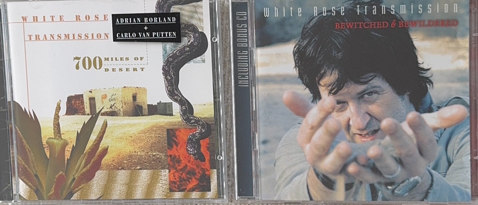 WHITE ROSE TRANSMISSION, 2 cd’s THE SOUND, Adrian Borland, Verzenden, Zo goed als nieuw, New wave