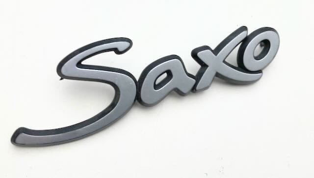 Citroen SAXO  LETTERS LOGO MERK, Ophalen of Verzenden, Gebruikt, Auto's