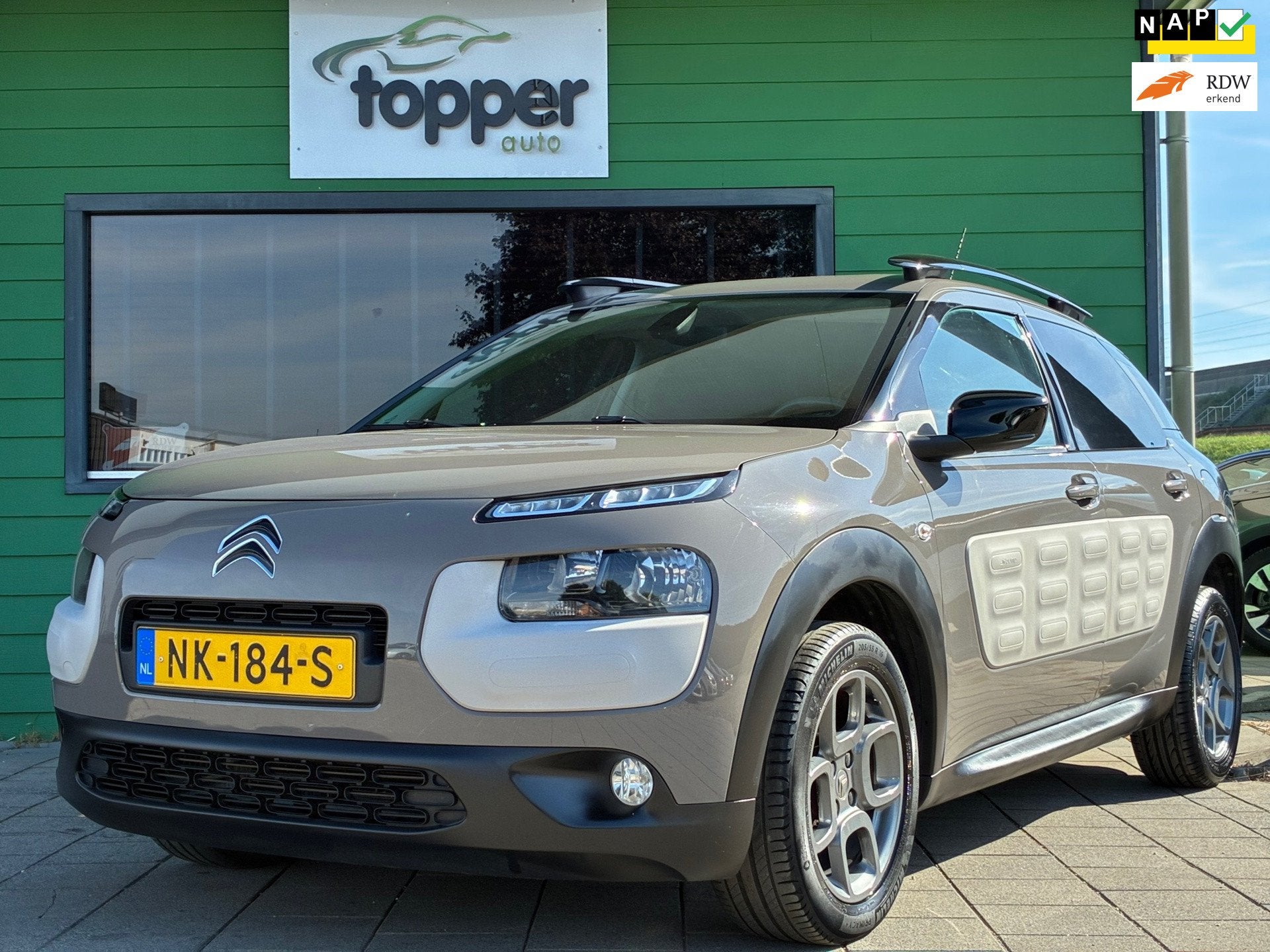 Citroen C4 Cactus 1.2 PureTech Shine|1e Eigenaar|D-riem v.v., Auto's, Voorwielaandrijving, Automatische klimaatregeling, Euro 6