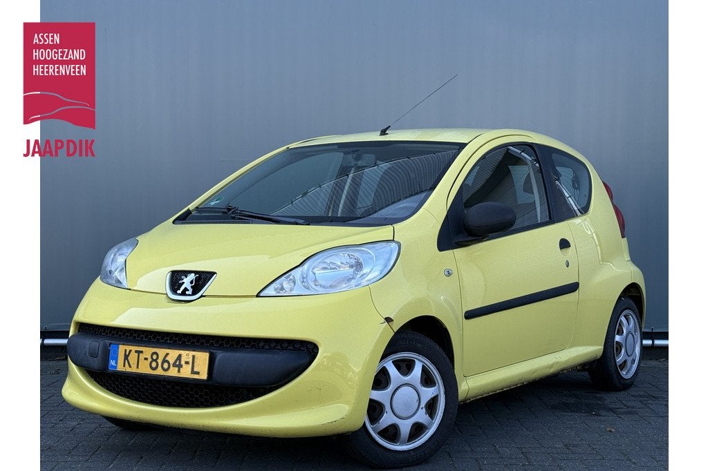 Peugeot 107 BJR 2007 1.0-12V 68 PK XR APK 11-2026 (bj 2007), Auto's, Voorwielaandrijving, Stof, Gebruikt, 765 kg