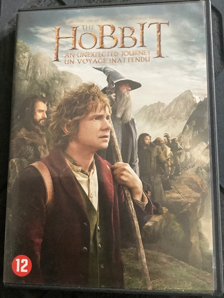 The Hobbit An Unexpected Journey dvd, Vanaf 12 jaar, Ophalen of Verzenden, Zo goed als nieuw