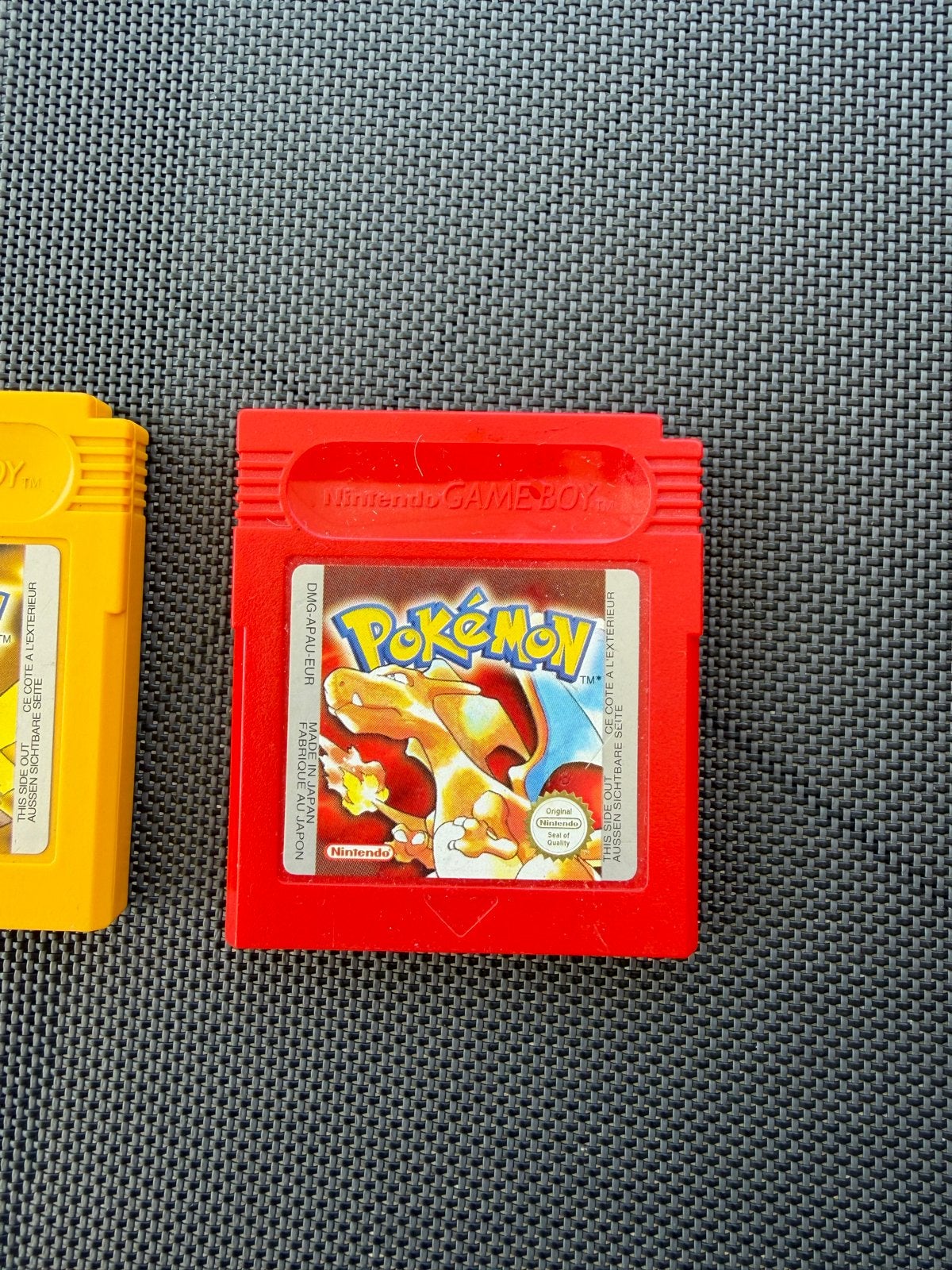 Pokémon Red + Blue + Yellow - Originele Game Boy Set EUR, Gebruikt, 1 speler, Ophalen of Verzenden, Role Playing Game (Rpg)