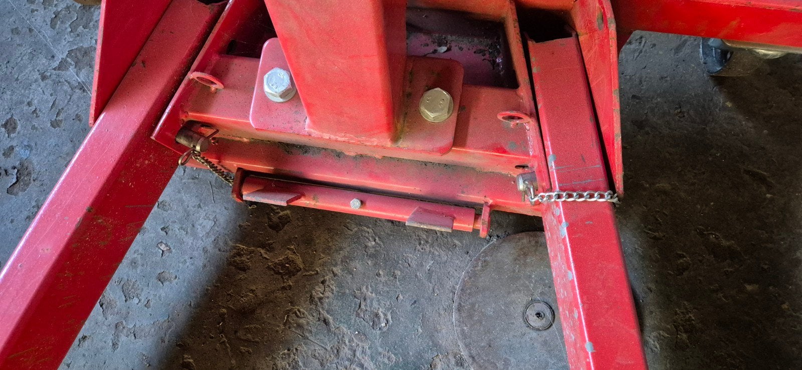 Rode motorblok takel, 1 ton, hydraulisch, Ophalen