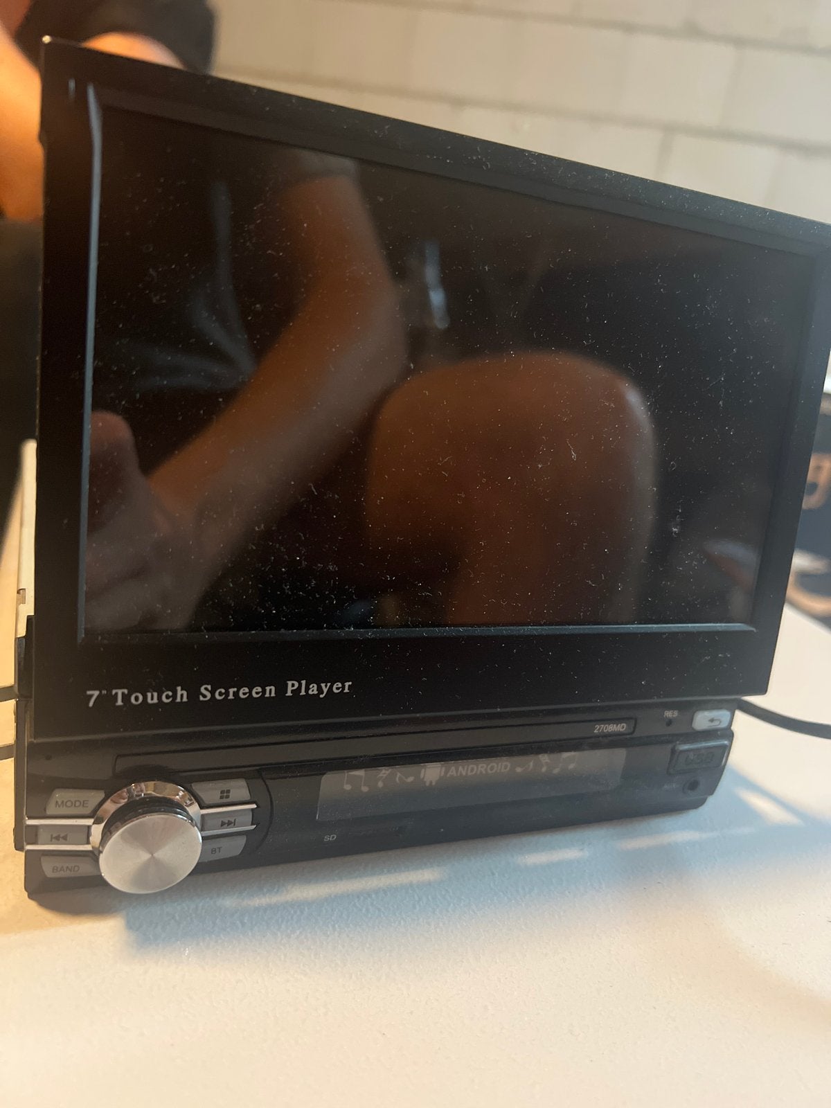 Auto radio met 7 inch Android car play, Auto diversen, Ophalen of Verzenden, Gebruikt