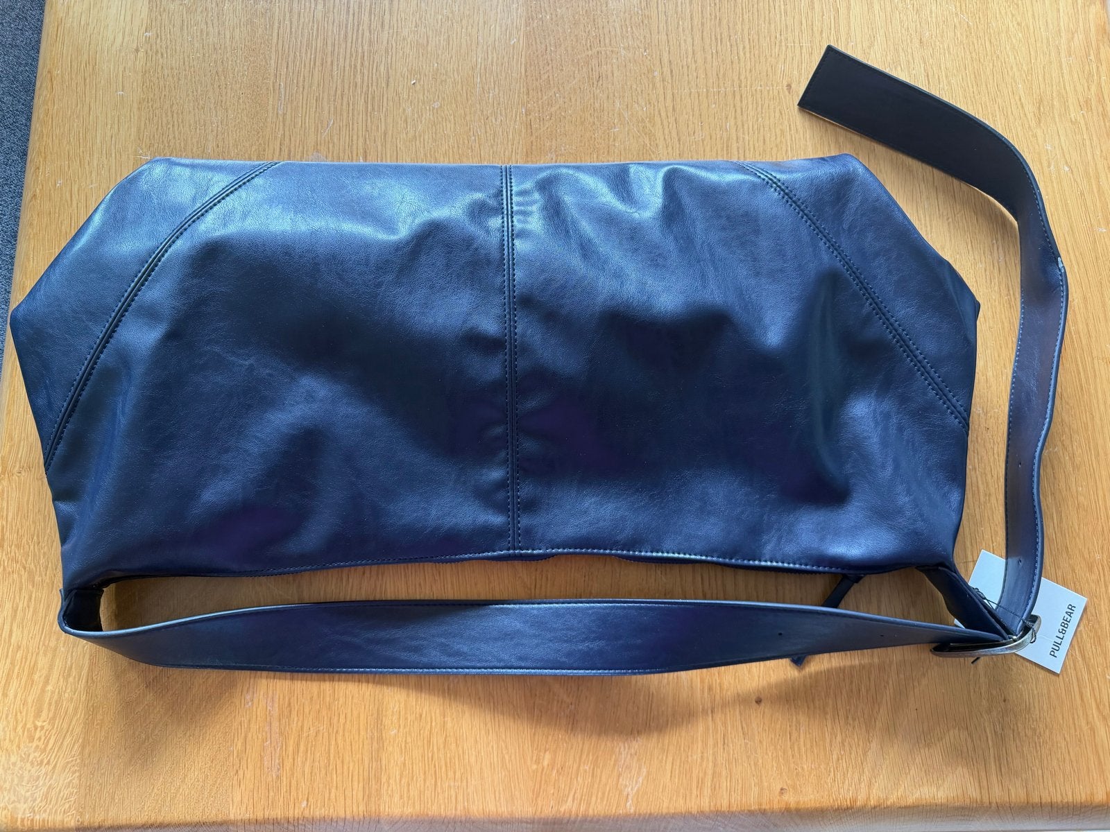 Shopper in Crossbodystijl met verstelbare schouderband, Sieraden, Tassen en Uiterlijk, Ophalen of Verzenden, Nieuw, Blauw, Shopper