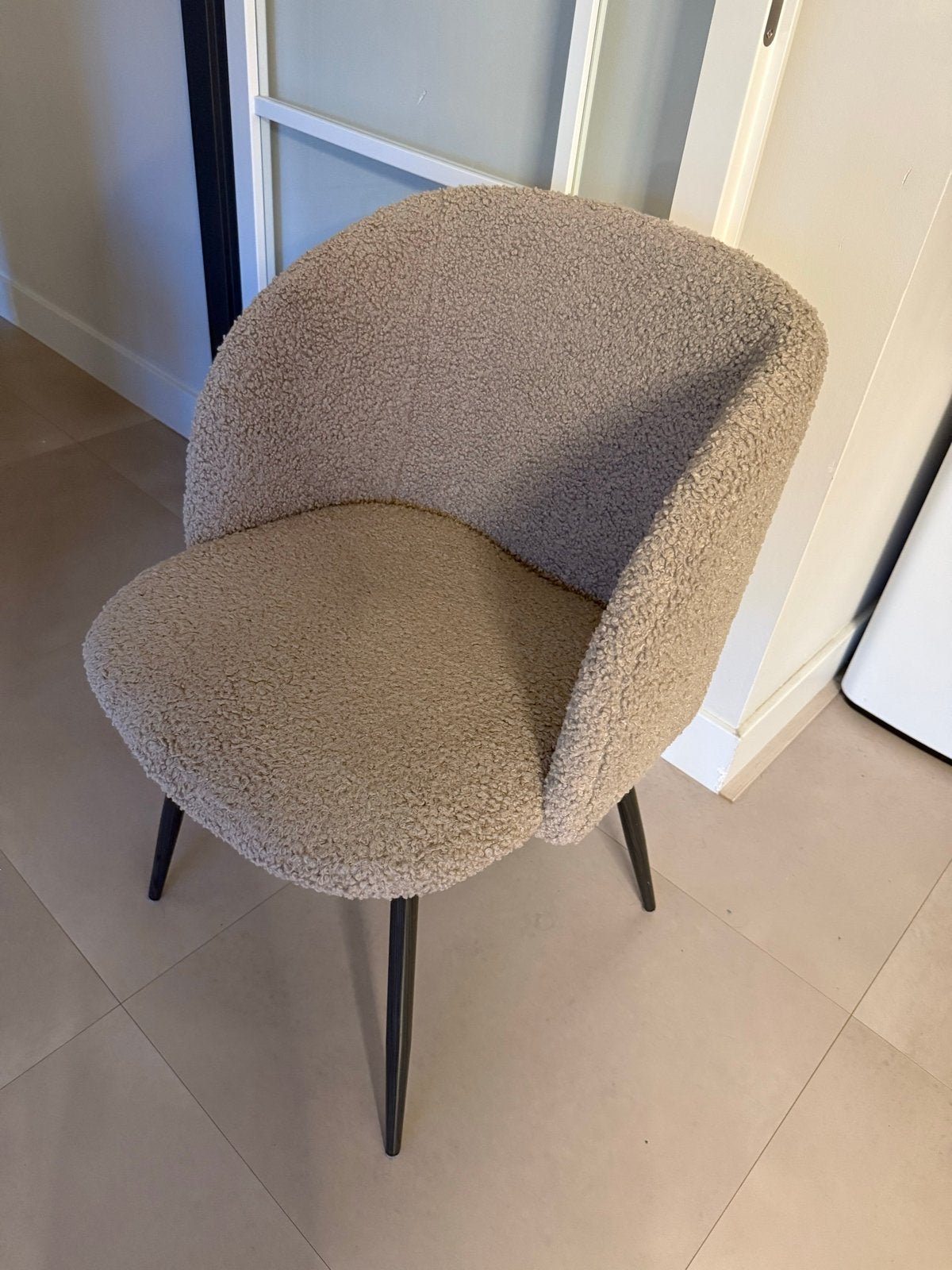 Teddy stoel van Søstrene Grene, Huis en Inrichting, Ophalen, Overige kleuren, Zo goed als nieuw, Eén