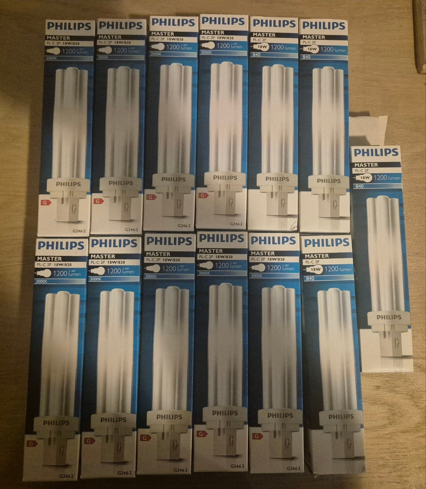 Philips lamp lampjes master 1200 lumen 3000K 18W/830, Ophalen of Verzenden, Nieuw