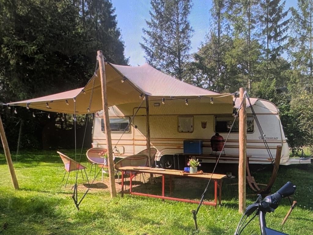 Unieke Tabbert Baronesse (1998) , Stijlvol Gerestyled, Caravans en Kamperen, Tabbert, Particulier, 1250 - 1500 kg, Tot en met 4
