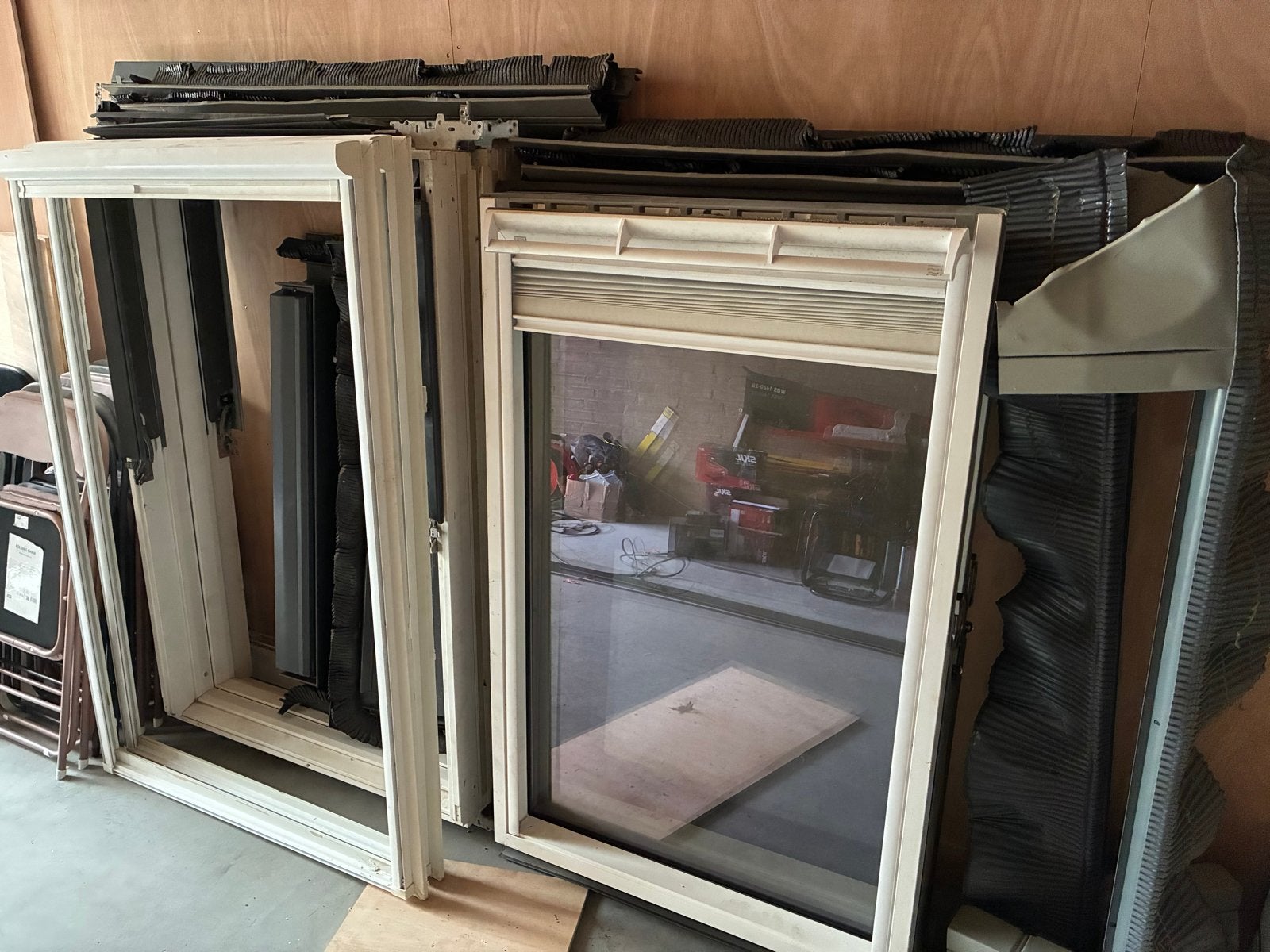 2x Velux GGL PK08 Dakramen + rolgordijn en horren (94x140cm), Doe-het-zelf en Verbouw, Ophalen, Gebruikt, 80 tot 120 cm, 120 tot 160 cm