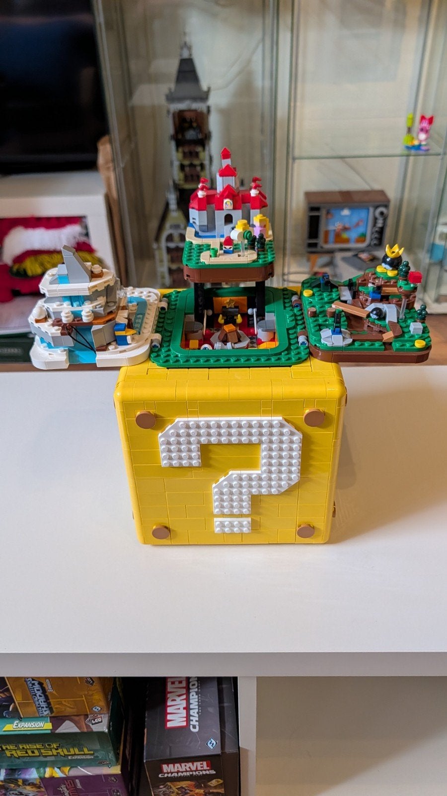 LEGO Super Mario 64 Vraagtekenblok (71395), Ophalen, Zo goed als nieuw, Overige merken