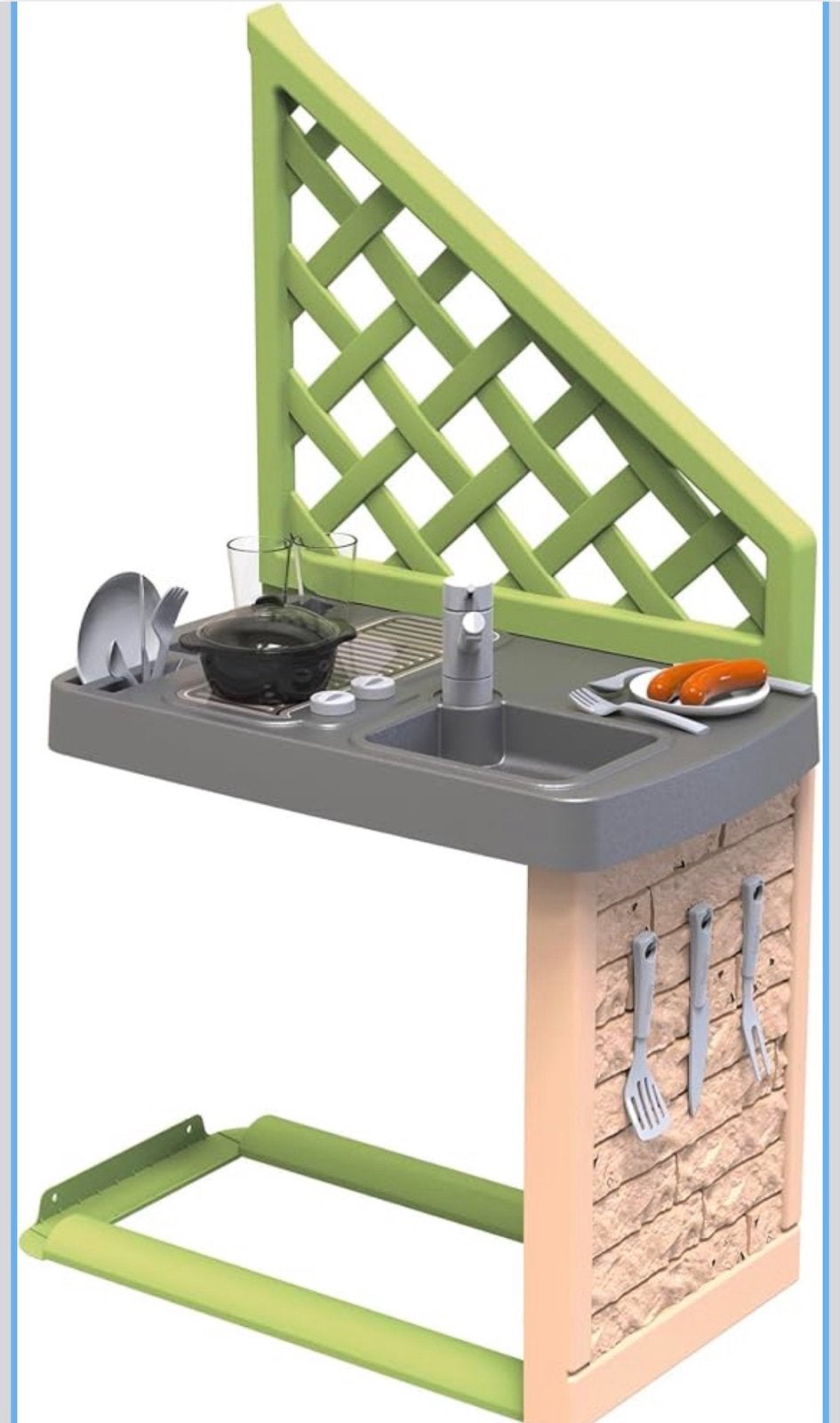 Smoby Summer Kitchen Speelkeuken, Ophalen of Verzenden, Zo goed als nieuw