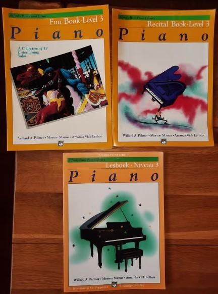 Alfred Basic Piano lesboek+recital + fun book 3--Alfred's, Ophalen of Verzenden, Artiest of Componist, Overige genres, Piano