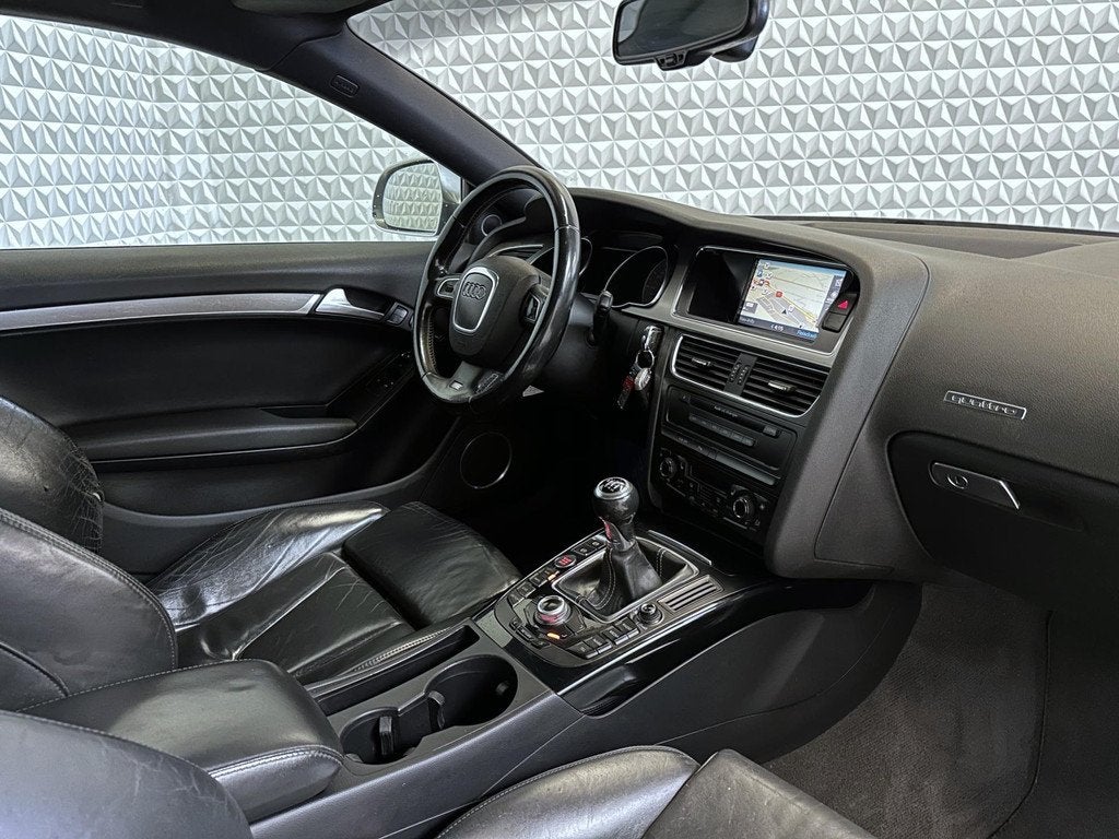 Audi S5 Coupé 4.2 FSI S5 Quattro Leer Navi Xenon PDC, Auto's, Audi, Gebruikt, 4 stoelen, Zwart, Leder