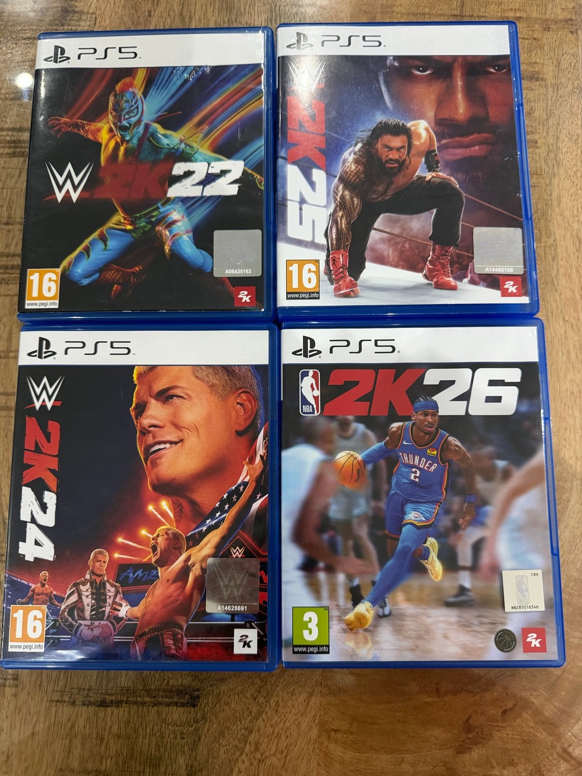 PS5 Games: WWE, NBA, FIFA, FC, Spider-Man - Diverse Collecti, Spelcomputers en Games, Games | Sony PlayStation 5, Ophalen, Overige genres