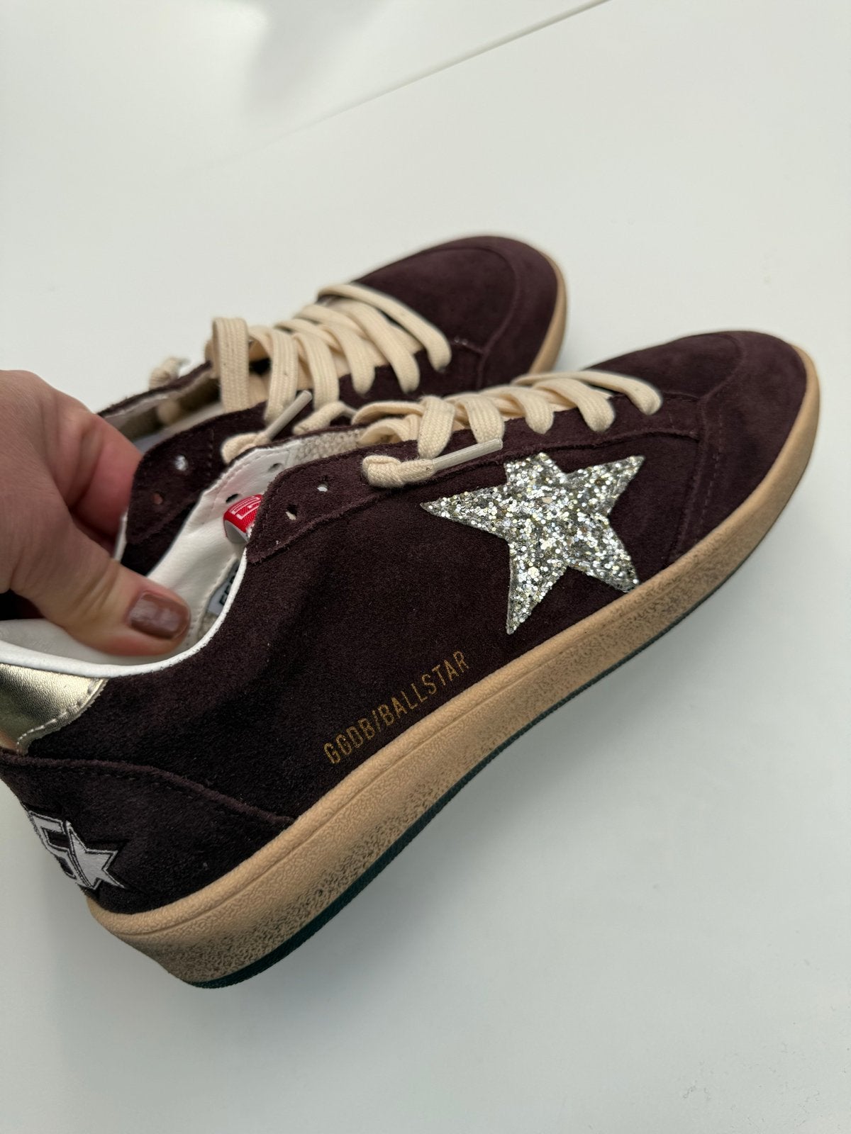 GGDB Golden Goose sneakers bruin /leer maat 41, Bruin, Nieuw, Ophalen of Verzenden, Sneakers of Gympen