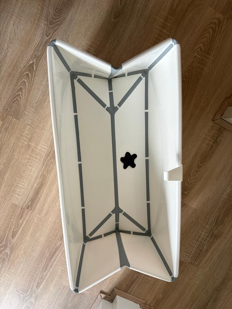 Stokke Flexi Bath XL met handleiding, Zo goed als nieuw, Badje, Standaard, Ophalen